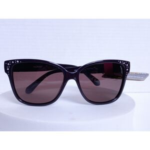 Foster Grant UN1018 Annalise Polarized with Rhinestone Accents Sunglasses